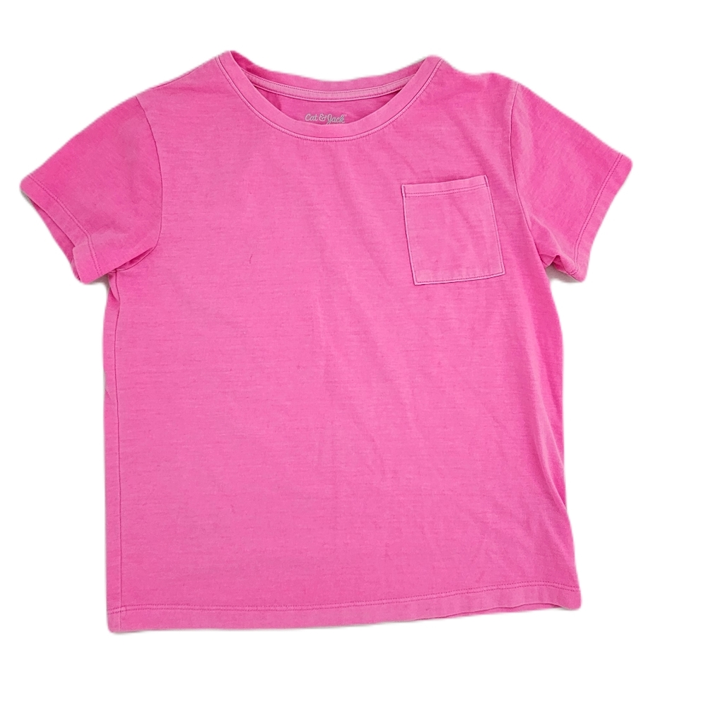 Cat & Jack Girls Pink Tshirt Large